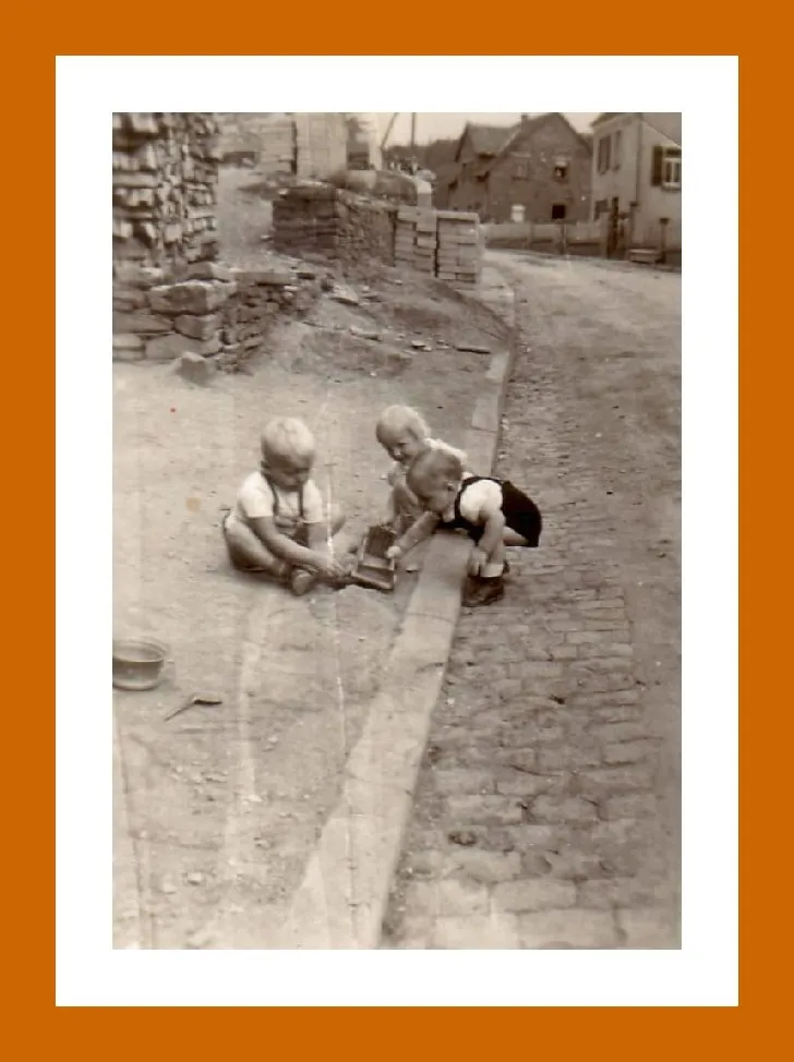 Schäfer Goldene Hochzeit Petri Spielende Kinder Scheidertalstraße