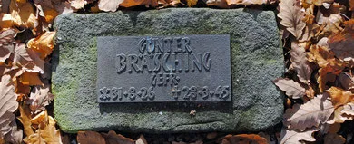 Letzte Ruhestätte von Günter Bräsching in Idstein