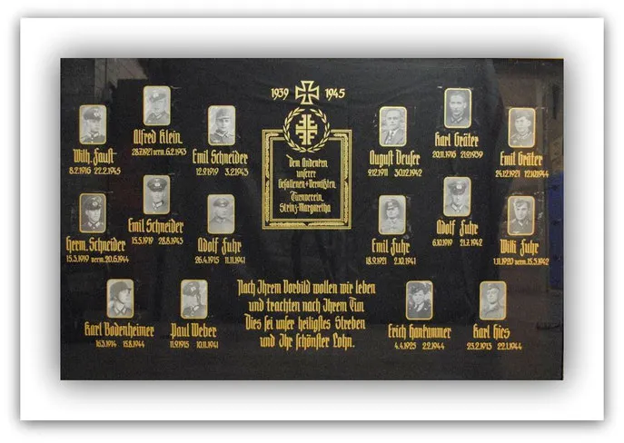 Bildtafel aus der Chronik von Strinz-Margarethä