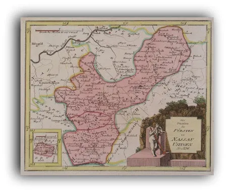 Karte von 1790