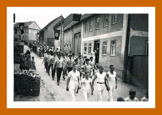 Bildtafel aus der Chronik: 1938