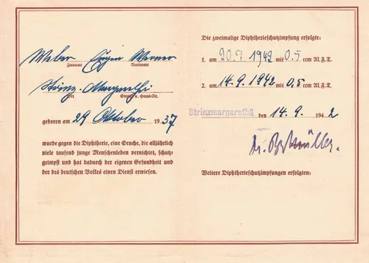 Bildtafel aus der Chronik: 1942