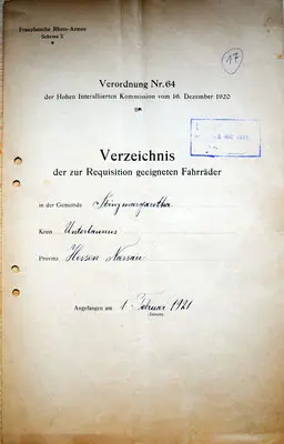 Bildtafel aus der Chronik: Geschichten aus dem ersten Weltkrieg